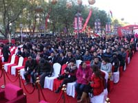 洛阳建业凯旋广场启幕盛典活动现场