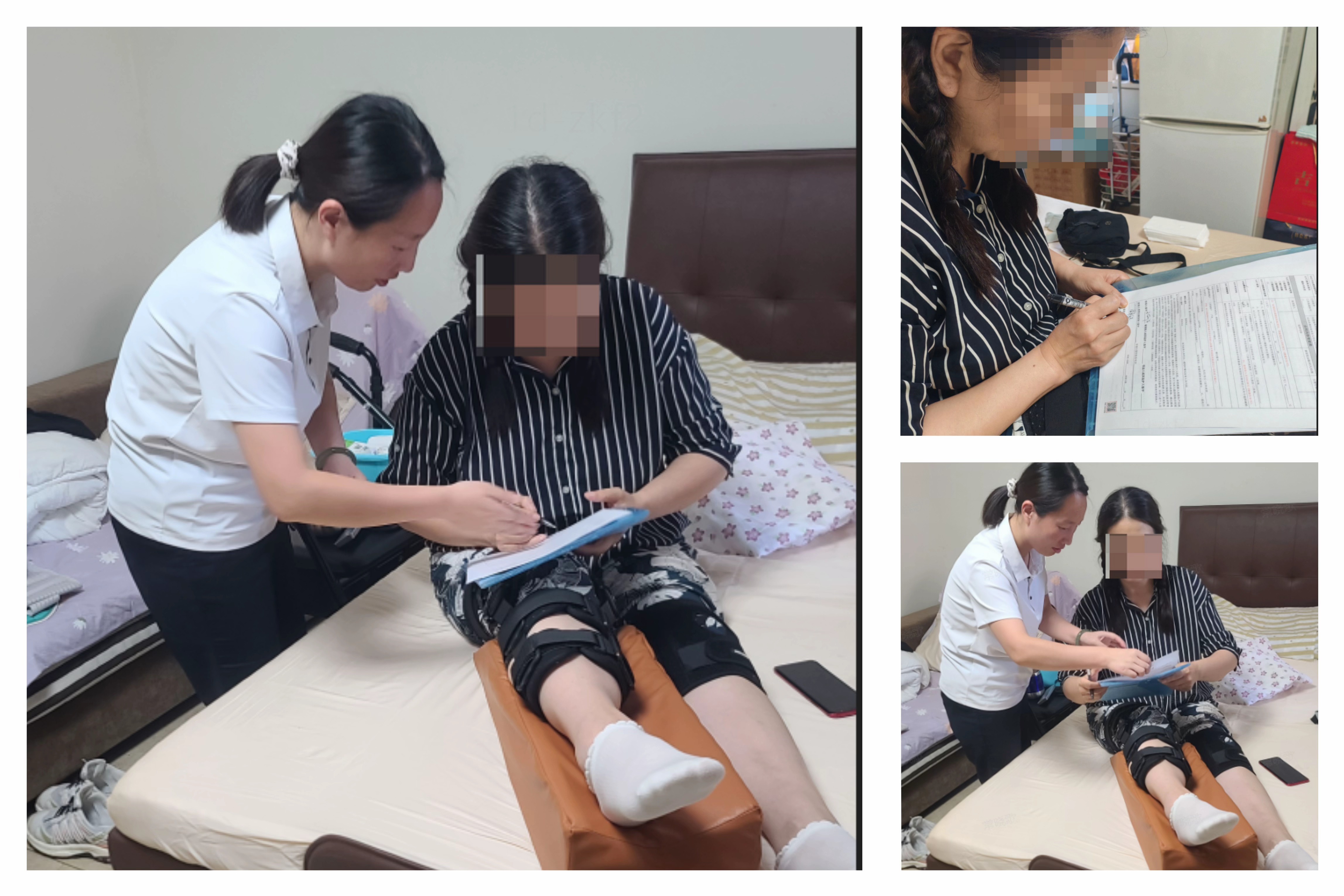服务送上门 温情暖夕阳——泰康人寿郑州本部柜面服务人员亲至老