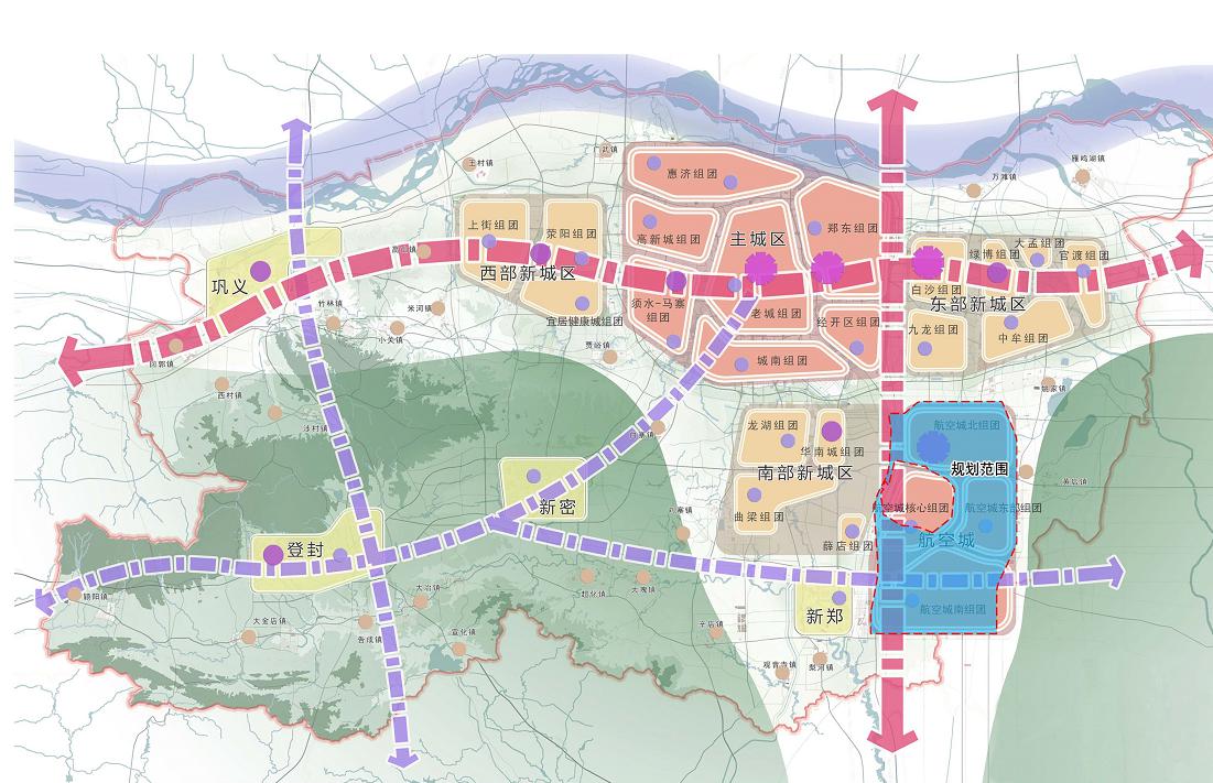 房产行业资讯 房产资讯根据2017年7月公布的《郑州市城市总体规划