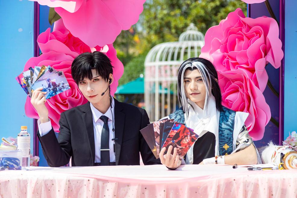 4月1日至2日,"走路摇zly""昭君touth""小拽""荣小兔头""卡西casi"等