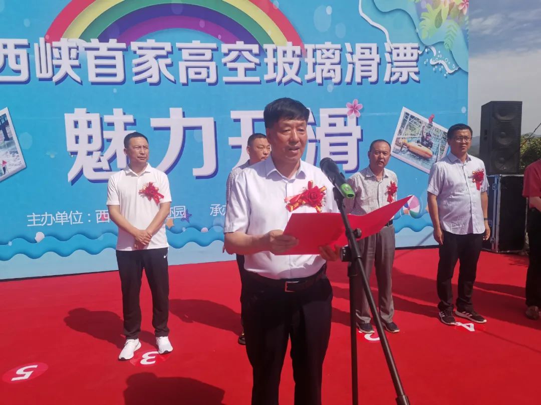 丹水镇党委书记郑涛致辞