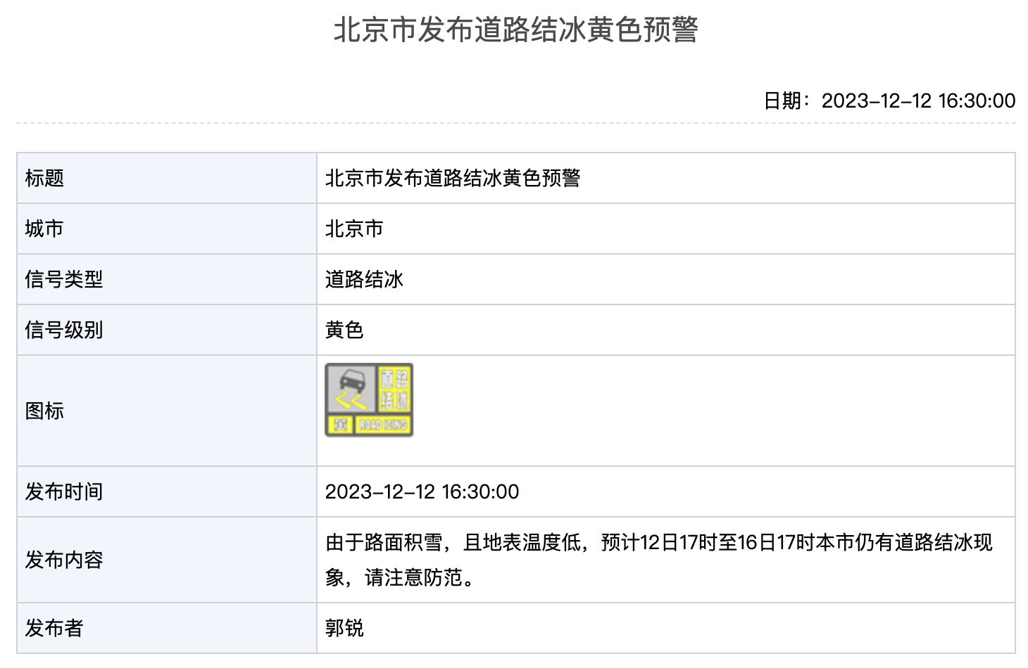 北京发布暴雪,道路结冰黄色预警-国内动态-济源阳光网-一点阳光,无限