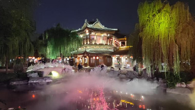 【母亲河畔的中国】洛邑古城：一步一景 来一场“唐朝穿