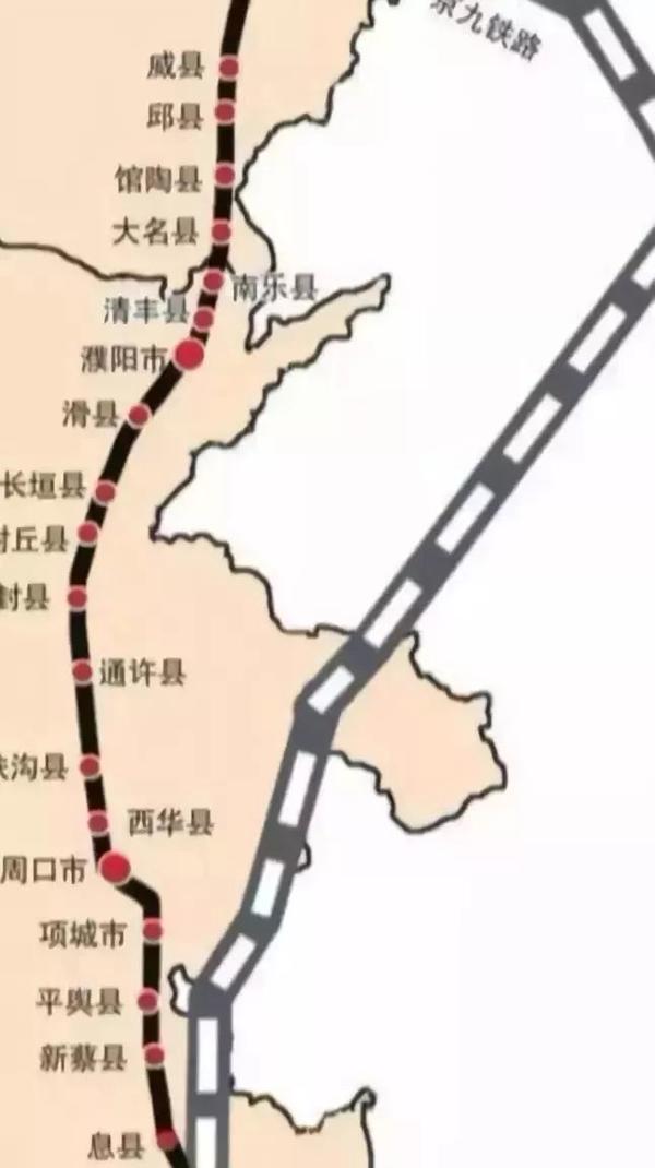 快来看这些高铁公路都和濮阳有关系