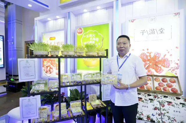 芽状元亮相中国农洽会 玩转古法豆芽的创新表达