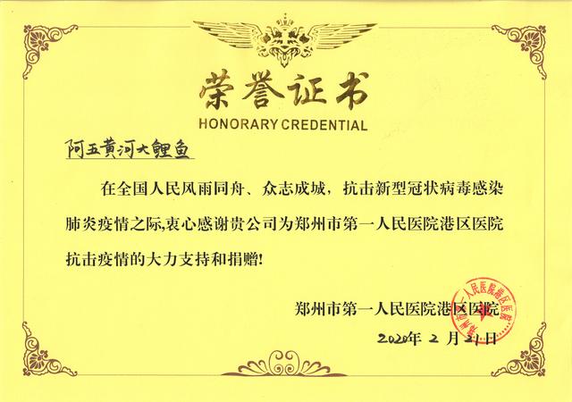 阿五黄河大鲤鱼厨师逆行武汉 用美味奉献爱心