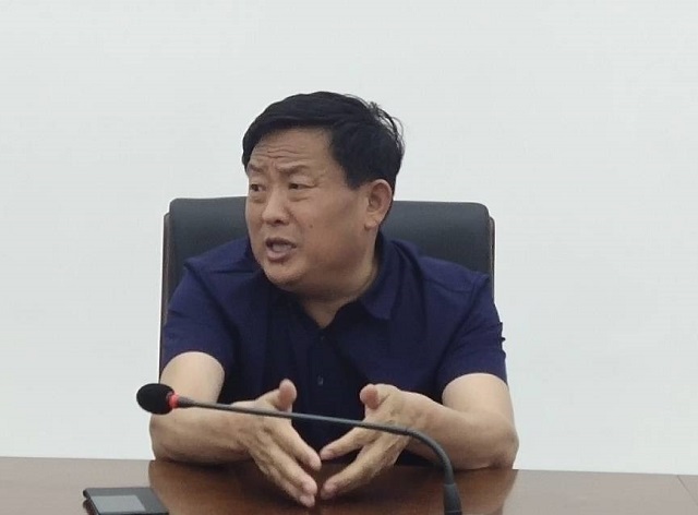 商水县长田林带队观摩城区道路建设项目 并召开会议进行安排部署