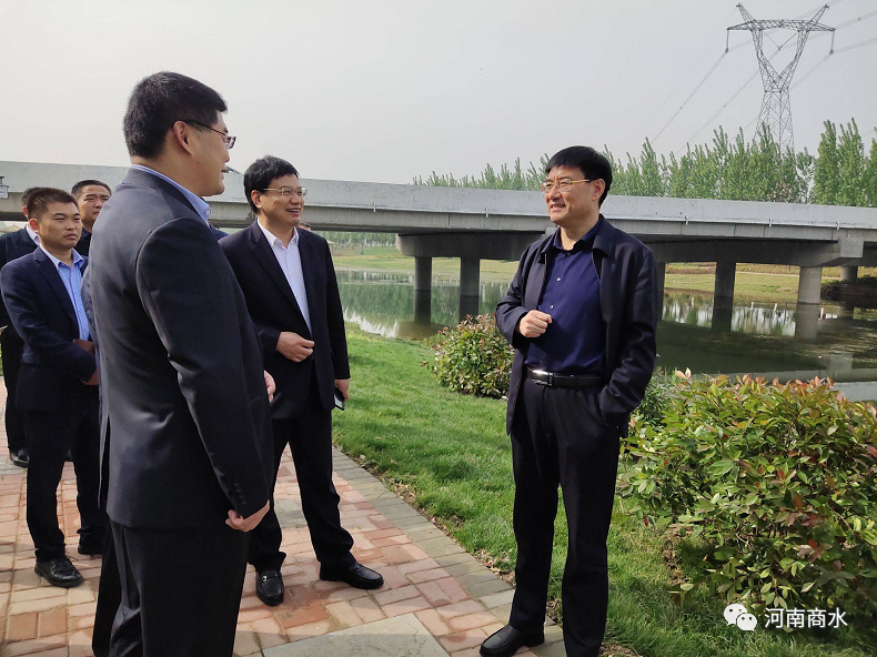 商水县长田林带队观摩国土绿化和森林城市创建工作