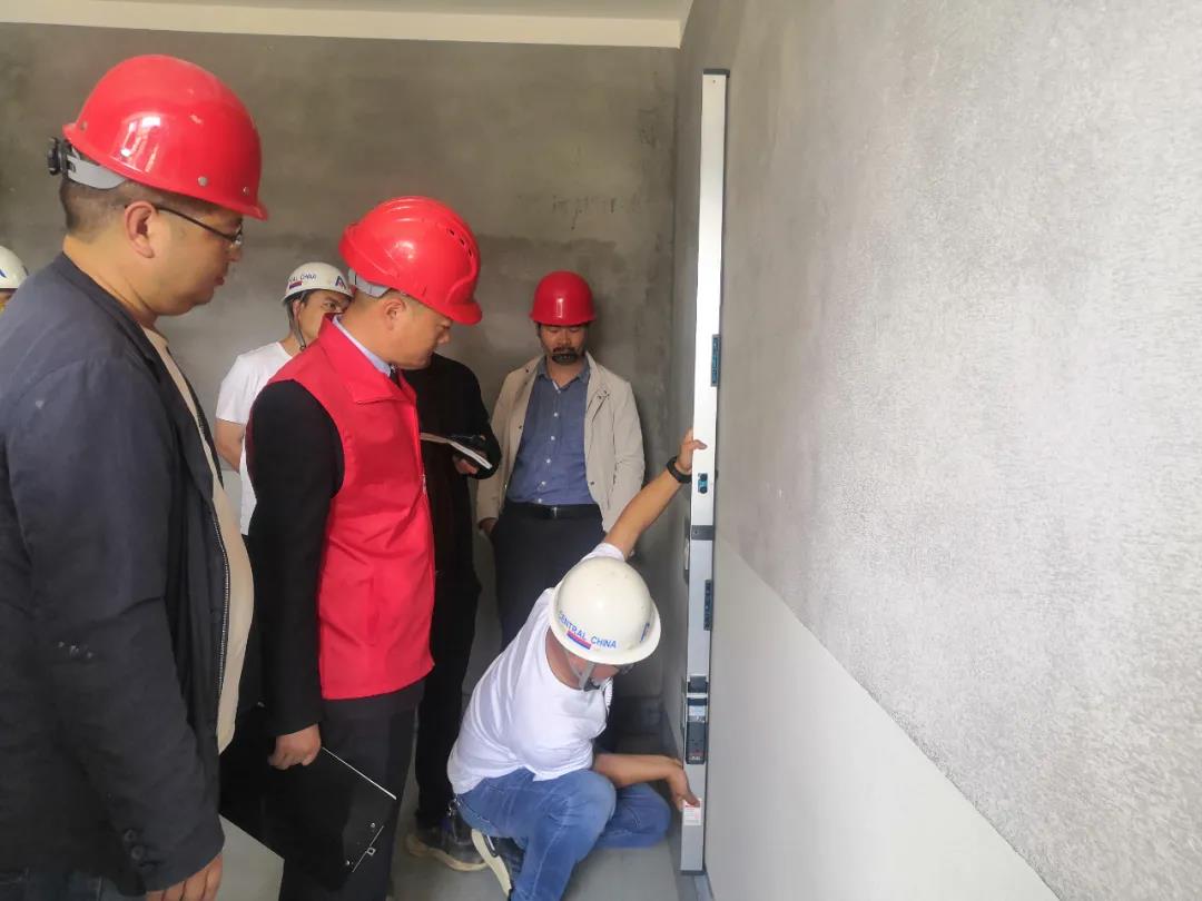 层层把关,精准测量,淅川建业城Ⅰ期分户验收正式启动!