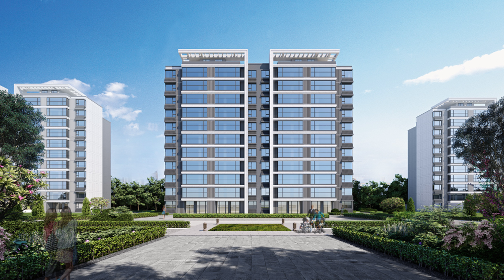 绿都地产诚挚作品以诚筑家映鉴与时代相互逢迎的作品