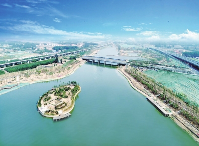 贾鲁河示范段今年五一开放五处沿线还将建设12处主题公园