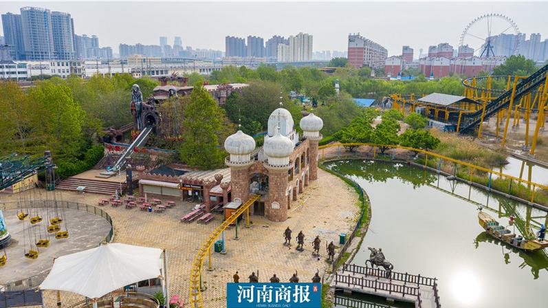 郑州世纪欢乐园:如今一片萧瑟也掩盖不住曾经的辉煌