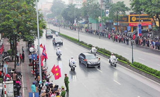 金正恩乘火车抵达越南 在河内与特朗普举行会晤