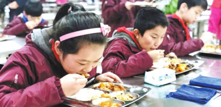 郑州已有34万学生享受到午餐供餐服务