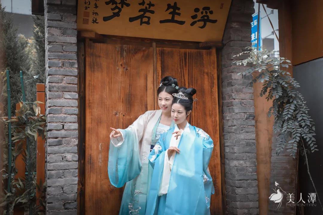 美人潭|创业女神 浮生若梦汉服体验馆创始人蓝寻＆若菱：双生同袍，携手共荣