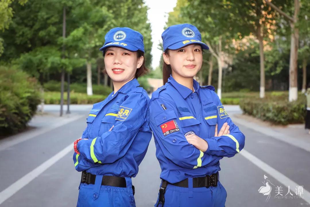 美人潭|职场女神 郑州红十字蓝天应急救援队：巾帼不让须眉，有需要的地方就有蓝天